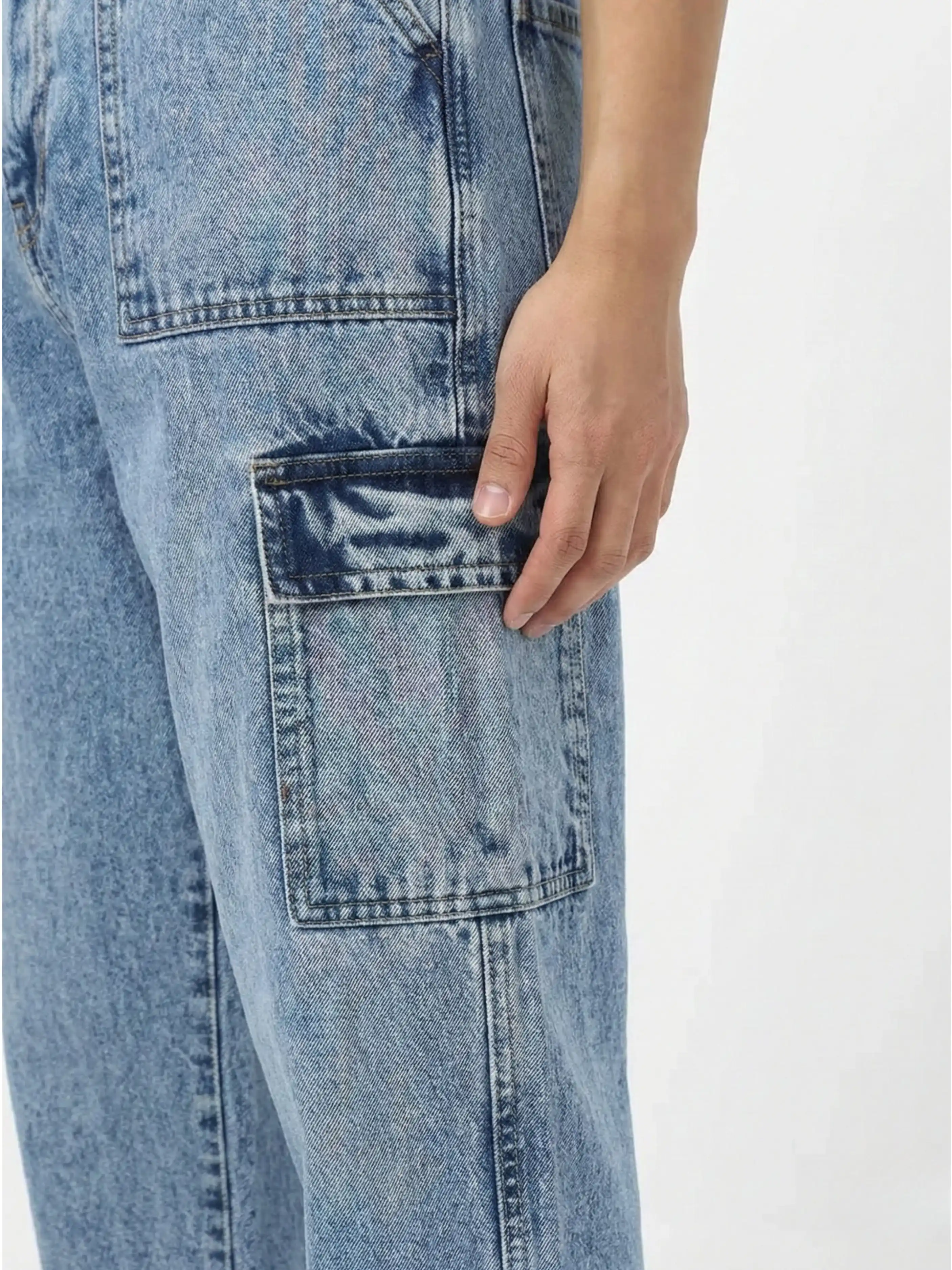 Men’s 6 Pocket Utility Jeans – 14 oz Arvind Mill Denim