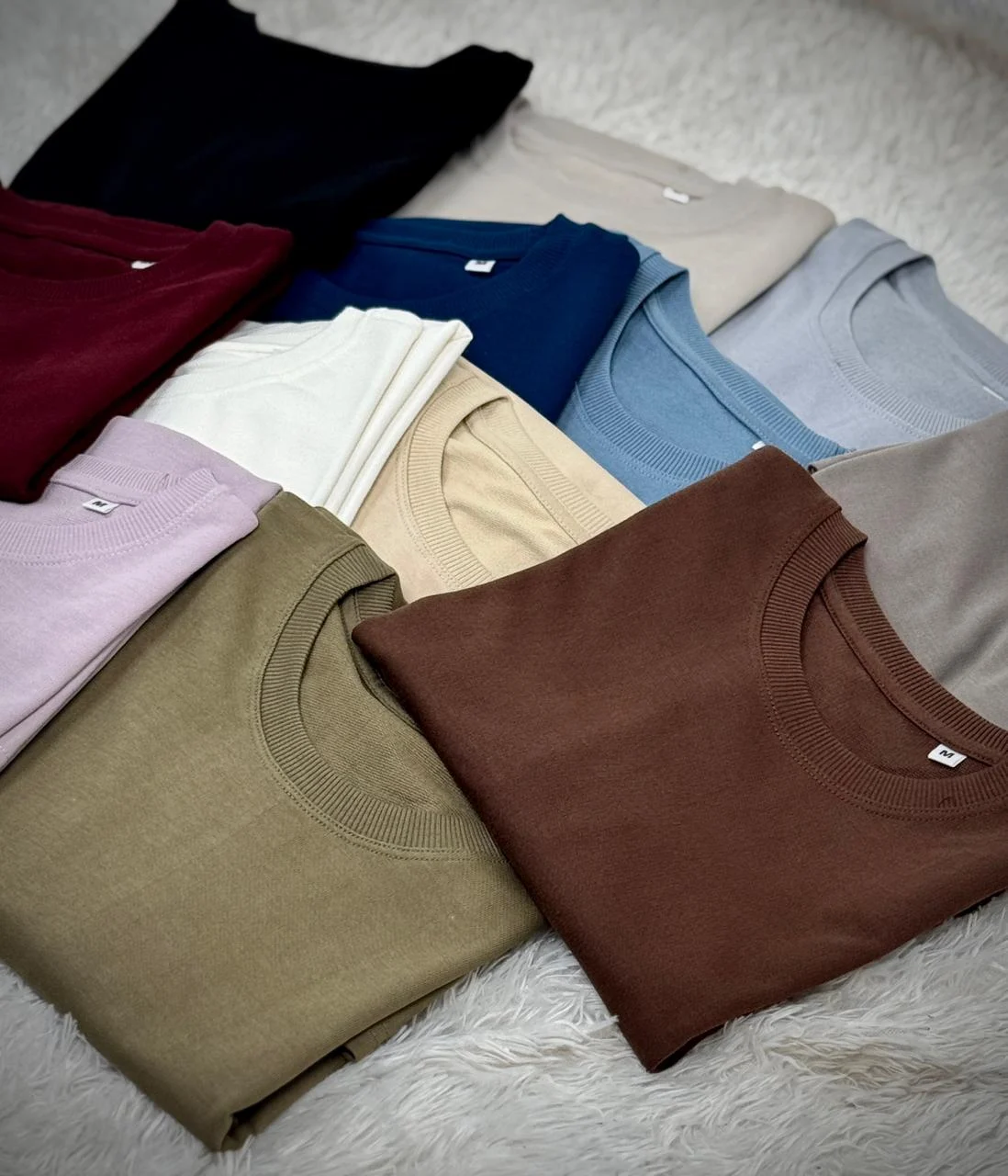 Premium French Terry Oversized T-Shirt – 260 GSM