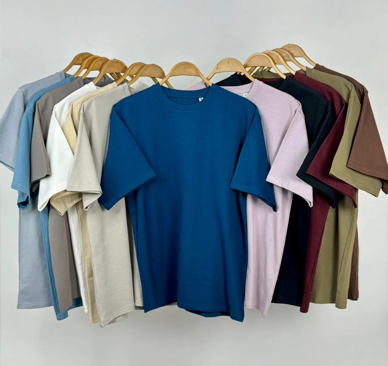 Premium French Terry Oversized T-Shirt – 260 GSM Hover